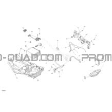 Électrique - Section Arrière pour Can-am Toutes les cylindrées 2022 Outlander 450 EFI - STD