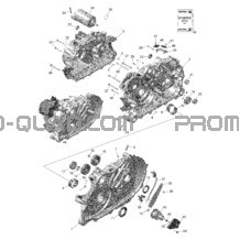 Rotax - Carter - 1 pour Can-am Toutes les cylindrées 2022 Outlander 450 EFI - DPS