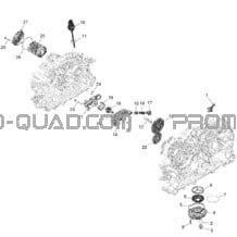 Rotax - Lubrification pour Can-am Toutes les cylindrées 2022 Outlander 450 EFI - DPS