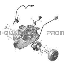 Rotax - Magnéto - 480W pour Can-am Toutes les cylindrées 2022 Outlander 450 EFI - DPS