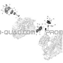 Rotax - Refroidissement pour Can-am Toutes les cylindrées 2022 Outlander 450 EFI - DPS