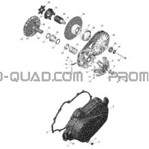 Rotax - Transmission pour Can-am Toutes les cylindrées 2022 Outlander 450 EFI - DPS
