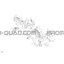 Moteur - Échappement pour Can-am Toutes les cylindrées 2022 Outlander 450 EFI - DPS