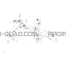 Mécanique - Système Frein pour Can-am Toutes les cylindrées 2022 Outlander 450 EFI - DPS