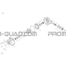 Entraînement - Avant - Pièces du Différentiel pour Can-am Toutes les cylindrées 2022 Outlander 450 EFI - DPS