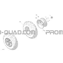 Entraînement - Roues Avants pour Can-am Toutes les cylindrées 2022 Outlander 450 EFI - DPS