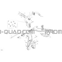 Suspension - Pièces Arrière pour Can-am Toutes les cylindrées 2022 Outlander 450 EFI - DPS