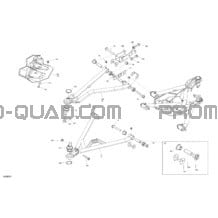Suspension - Pièces Avant pour Can-am Toutes les cylindrées 2022 Outlander 450 EFI - DPS