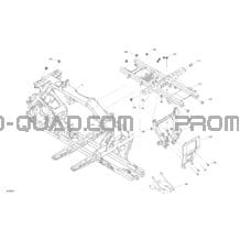 Châssis - Système pour Can-am Toutes les cylindrées 2022 Outlander 450 EFI - DPS