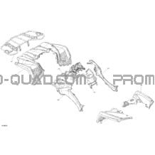 Carrosserie - Ensembles Ailes pour Can-am Toutes les cylindrées 2022 Outlander 450 EFI - DPS