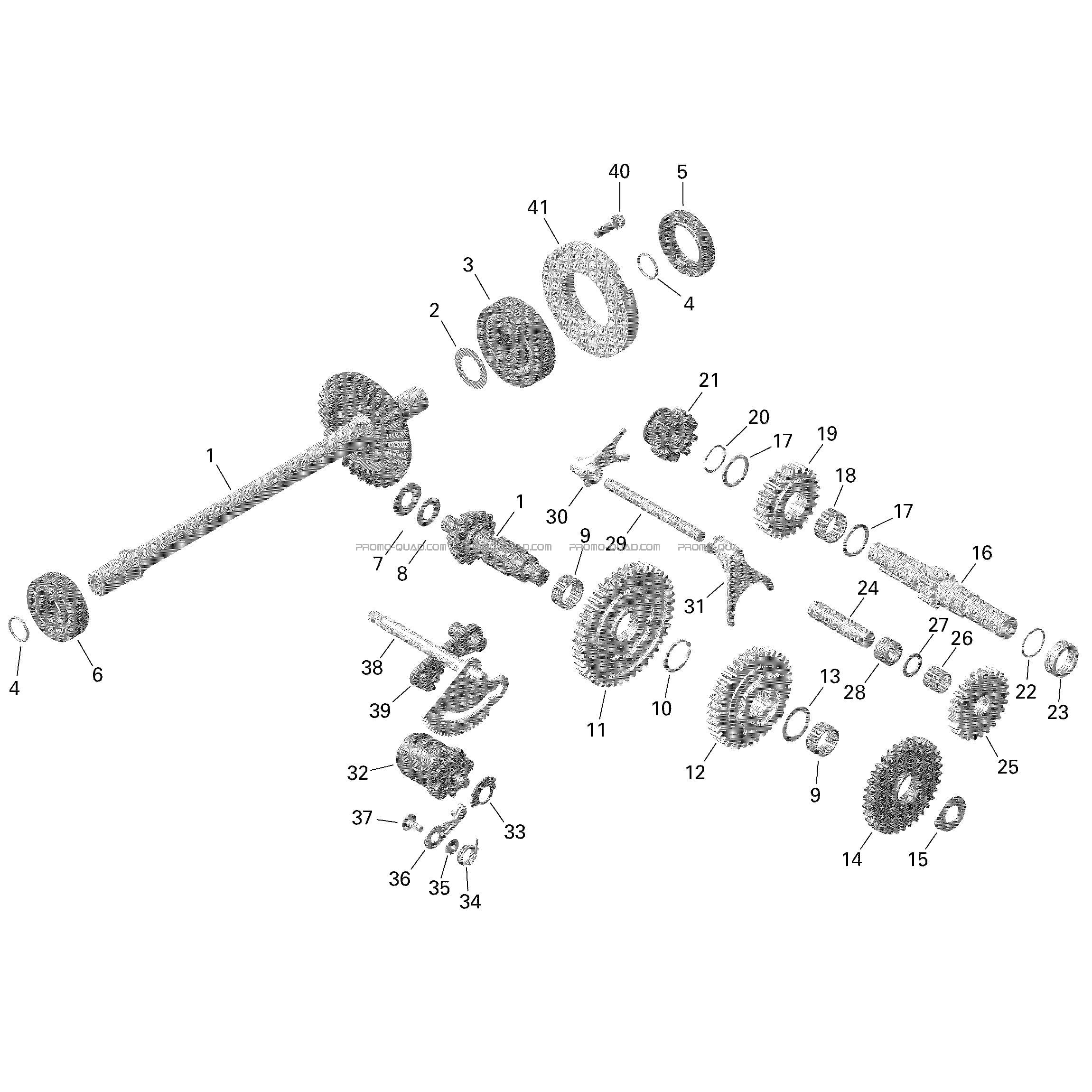 Rotax - Boîte De Vitesses Et Composantes - 1  Can-am  2022 Toutes les cylindrées  Original parts OEMRotax - Boîte De Vitesses Et Composantes - 1  Can-am  2022 Toutes les cylindrées  Original parts OEM