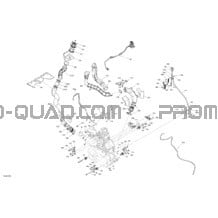 Moteur - Système pour Can-am Toutes les cylindrées 2022 Outlander 570 EFI - XMR