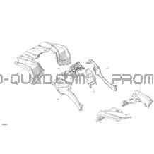 Carrosserie - Ensembles Ailes pour Can-am Toutes les cylindrées 2022 Outlander 570 EFI - XMR