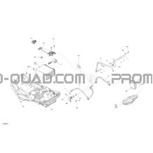 Électrique - Section Arrière pour Can-am Toutes les cylindrées 2022 Outlander 570 EFI - XMR