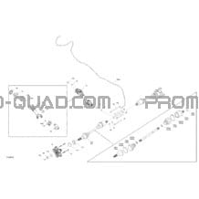 Entraînement - Arrière - Pièces Communes pour Can-am Toutes les cylindrées 2022 Outlander MAX 570 EFI - STD - (2ENA)  Amérique du Nord