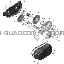 Rotax - Transmission pour Can-am Toutes les cylindrées 2022 Outlander 850 EFI - XTP