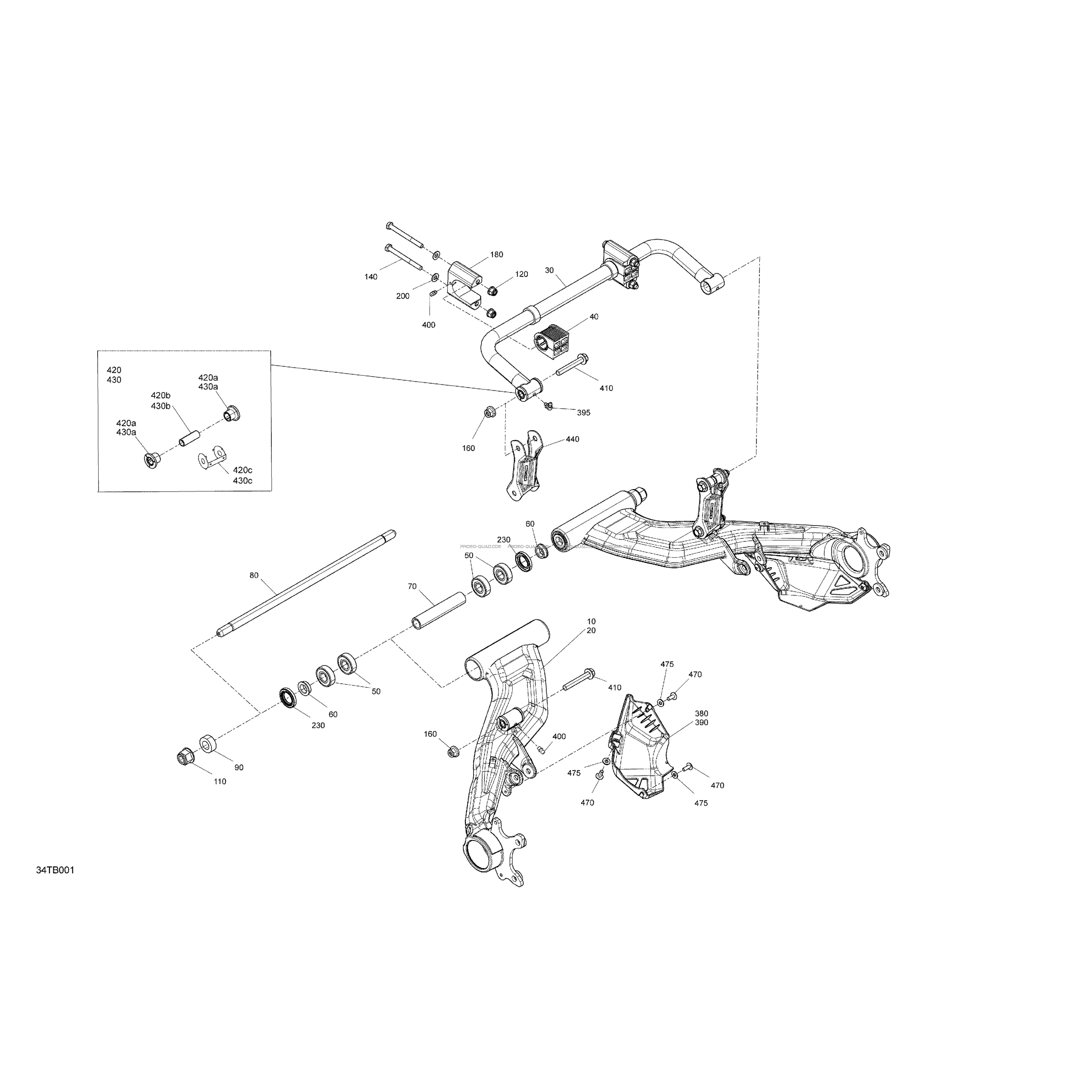 Suspension - Pièces Arrière  Can-am  2022 Toutes les cylindrées  Original parts OEMSuspension - Pièces Arrière  Can-am  2022 Toutes les cylindrées  Original parts OEM