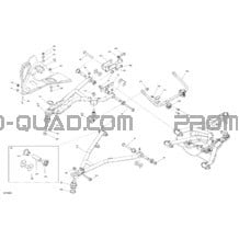 Suspension - Pièces Avant pour Can-am Toutes les cylindrées 2022 Outlander 1000R EFI - XXC