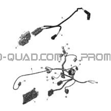 Rotax - Câblage Moteur et Module Électronique pour Can-am Toutes les cylindrées 2022 Renegade 570 EFI - STD