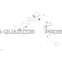 Électrique - Section Avant pour Can-am Toutes les cylindrées 2022 Renegade 650 EFI - XMR