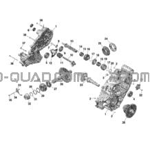 ROTAX - Boîte De Vitesses 1 - B pour Can-am Toutes les cylindrées 2022 Renegade 1000R EFI - XXC
