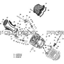 Rotax - Culasse pour Can-am Toutes les cylindrées 2022 Renegade 1000R EFI - XXC