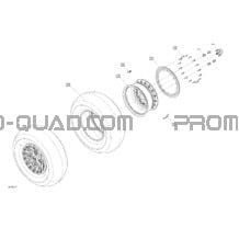 Entraînement - Roues Avant pour Can-am Toutes les cylindrées 2022 Renegade 1000R EFI - XXC