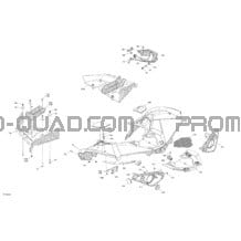 Carrosserie - Section Arrière pour Can-am Toutes les cylindrées 2022 Renegade 1000R EFI - XMR