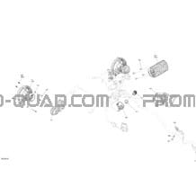 Électrique - Section Avant pour Can-am Toutes les cylindrées 2022 Outlander 450 EFI - XU
