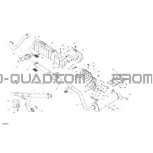 Moteur - Échappement pour Can-am Toutes les cylindrées 2022 Outlander 570 EFI - STD