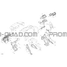 Carrosserie - Section Avant pour Can-am Toutes les cylindrées 2022 Outlander MAX 450 EFI - DPS