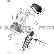 Rotax - Culasse pour Can-am Toutes les cylindrées 2022 Outlander MAX 570 EFI - STD