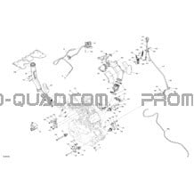 Moteur - Système pour Can-am Toutes les cylindrées 2022 Outlander MAX 570 EFI - STD