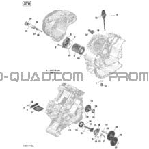 Rotax - Lubrification du Moteur - 570 EFI pour Can-am Toutes les cylindrées 2022 Outlander MAX 570 EFI - DPS