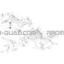 Moteur - Échappement pour Can-am Toutes les cylindrées 2022 Outlander MAX 570 EFI - DPS