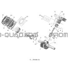 Rotax - Vilebrequin pour Can-am Toutes les cylindrées 2022 Outlander 650 EFI - XU