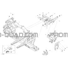 Châssis - Système pour Can-am Toutes les cylindrées 2022 Outlander 650 EFI - XU