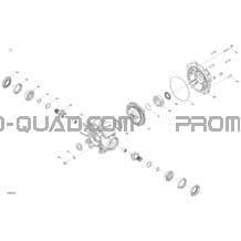 Entraînement - Unité Entraînement Centrale pour Can-am Toutes les cylindrées 2022 Outlander MAX 6X6 - 450 EFI - DPS