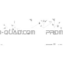 Électrique - Câblage Principal - 710007896 pour Can-am Toutes les cylindrées 2022 Outlander MAX 6X6 - 450 EFI - DPS