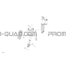 Suspension - Amortisseurs Arrières pour Can-am Toutes les cylindrées 2022 Renegade 1000R EFI - XXC