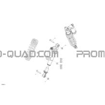 Suspension - Amortisseurs Avant pour Can-am Toutes les cylindrées 2022 Renegade 1000R EFI - XXC