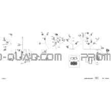 Électrique - Câblage Principal - 710007270 - Modèle EPA (Conforme CARB) pour Can-am Toutes les cylindrées 2022 Renegade 1000R EFI - XXC