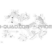Moteur - Échappement pour Can-am Toutes les cylindrées 2022 Renegade 1000R EFI - XMR