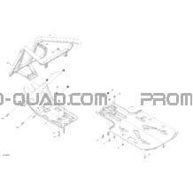 Carrosserie - Plaque de Protection et Pare-Chocs pour Can-am Toutes les cylindrées 2022 Renegade 1000R EFI - XMR