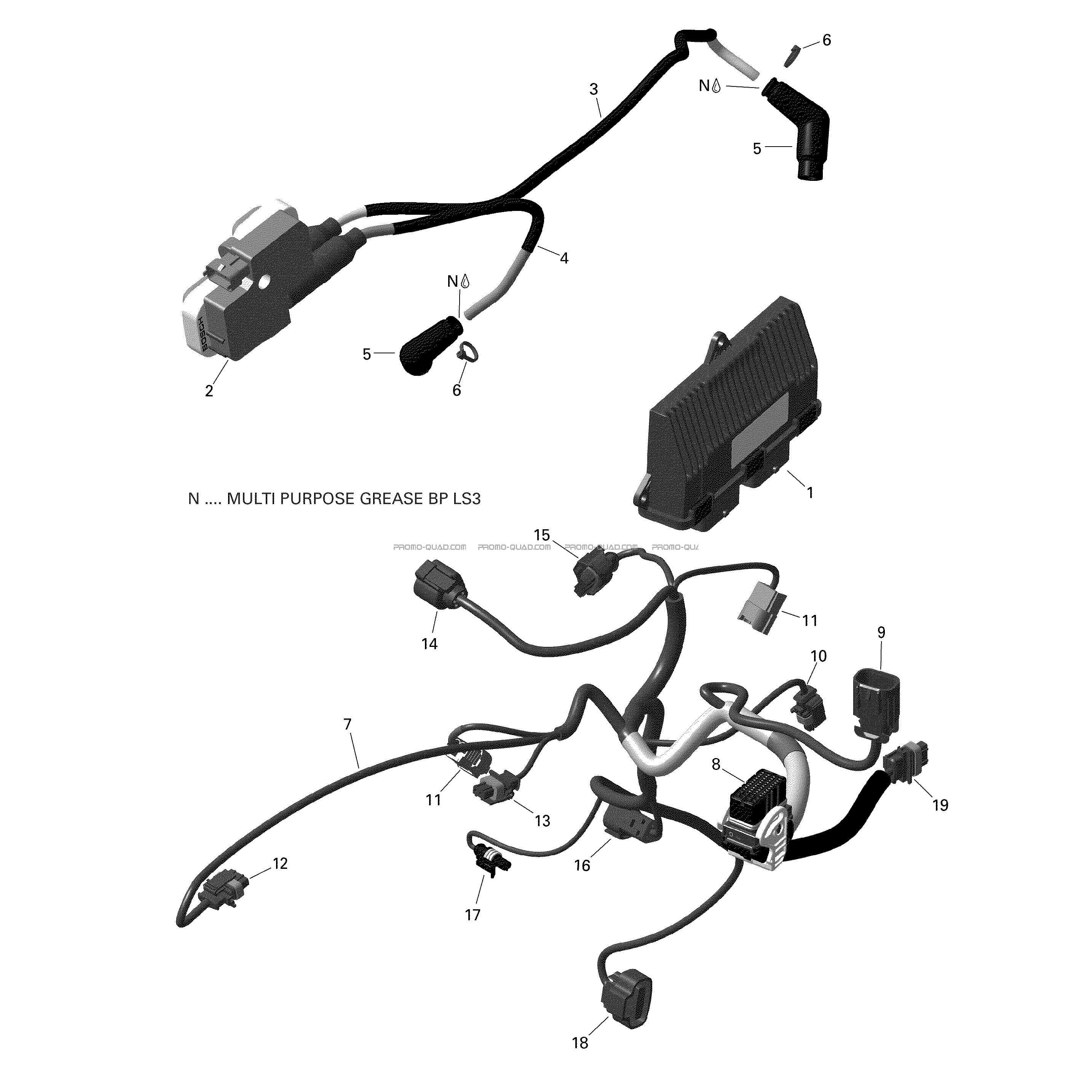 Rotax - Engine Harness And Electronic Module  - V3  Can-am  2022 Toutes les cylindrées  pièces OEMRotax - Engine Harness And Electronic Module  - V3  Can-am  2022 Toutes les cylindrées  pièces OEM