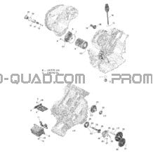 Rotax - Lubrification Du Moteur - V2 pour Can-am Toutes les cylindrées 2022 Outlander 650 EFI - XT - CE