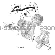 Rotax - Refroidissement Moteur pour Can-am Toutes les cylindrées 2022 Outlander MAX 1000R EFI - DPS - CE