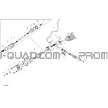 Entraînement - Avant - Pièces Communes pour Can-am Toutes les cylindrées 2022 Outlander MAX 1000R EFI - DPS - CE