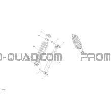 Suspension - Amortisseurs Avant pour Can-am Toutes les cylindrées 2022 Outlander MAX 1000R EFI - DPS - CE