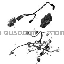 Rotax - Câblage Moteur Et Module Électronique - 322 pour Can-am Toutes les cylindrées 2022 Outlander MAX 1000R EFI - XTP - CE